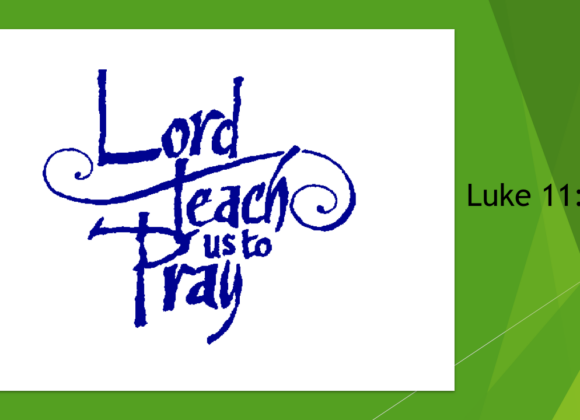 Lord Teach Me To Pray