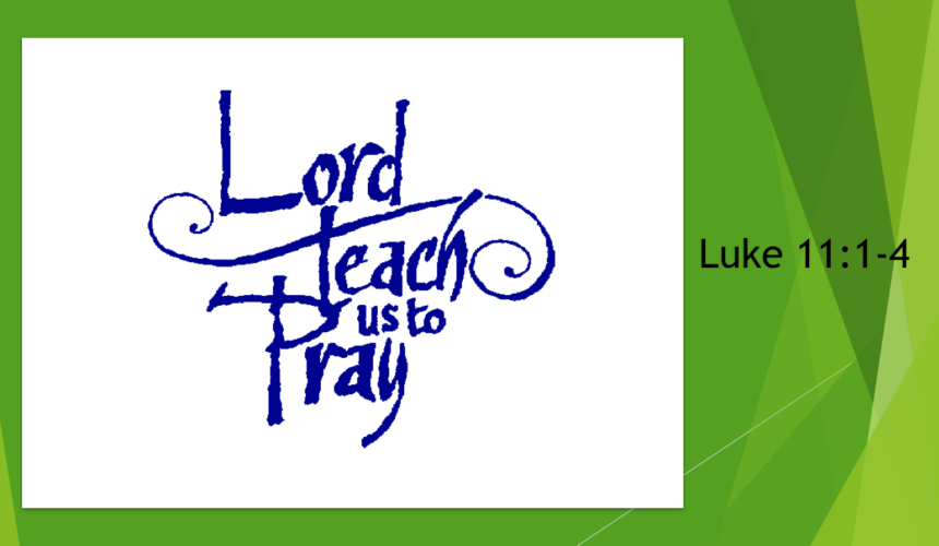 Lord Teach Me To Pray