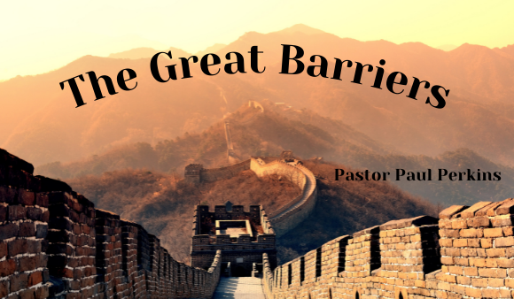 The Great Barriers