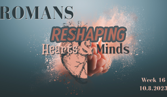 Reshaping Hearts & Minds Week 16